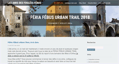 Desktop Screenshot of foulees-febus.com